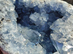 Natural Large Blue Celestite Geode Specimen x 1 From Sakoany, Madagascar