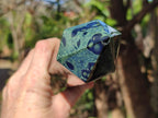 Polished Stromatolite "Kambamba Jasper" Display Crystals x 2 From Katsepy, Madagascar
