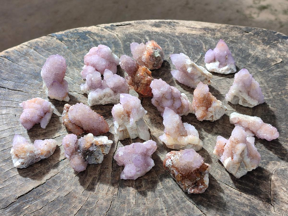 Natural Spirit Amethyst Clusters x 20 From Boekenhouthoek, South Africa