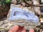 Natural Blue Lace Agate Geodes x 12 From Nsanje, Malawi