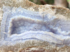 Natural Blue Lace Agate Geodes x 12 From Nsanje, Malawi