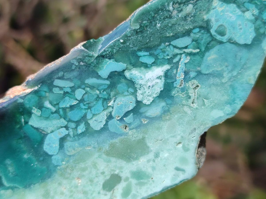 Polished One Side Great Dyke Mtorolite Chrysoprase Plates x 6 From Great Dyke Mountain Range, Zimbabwe - Toprock Gemstones and Minerals 