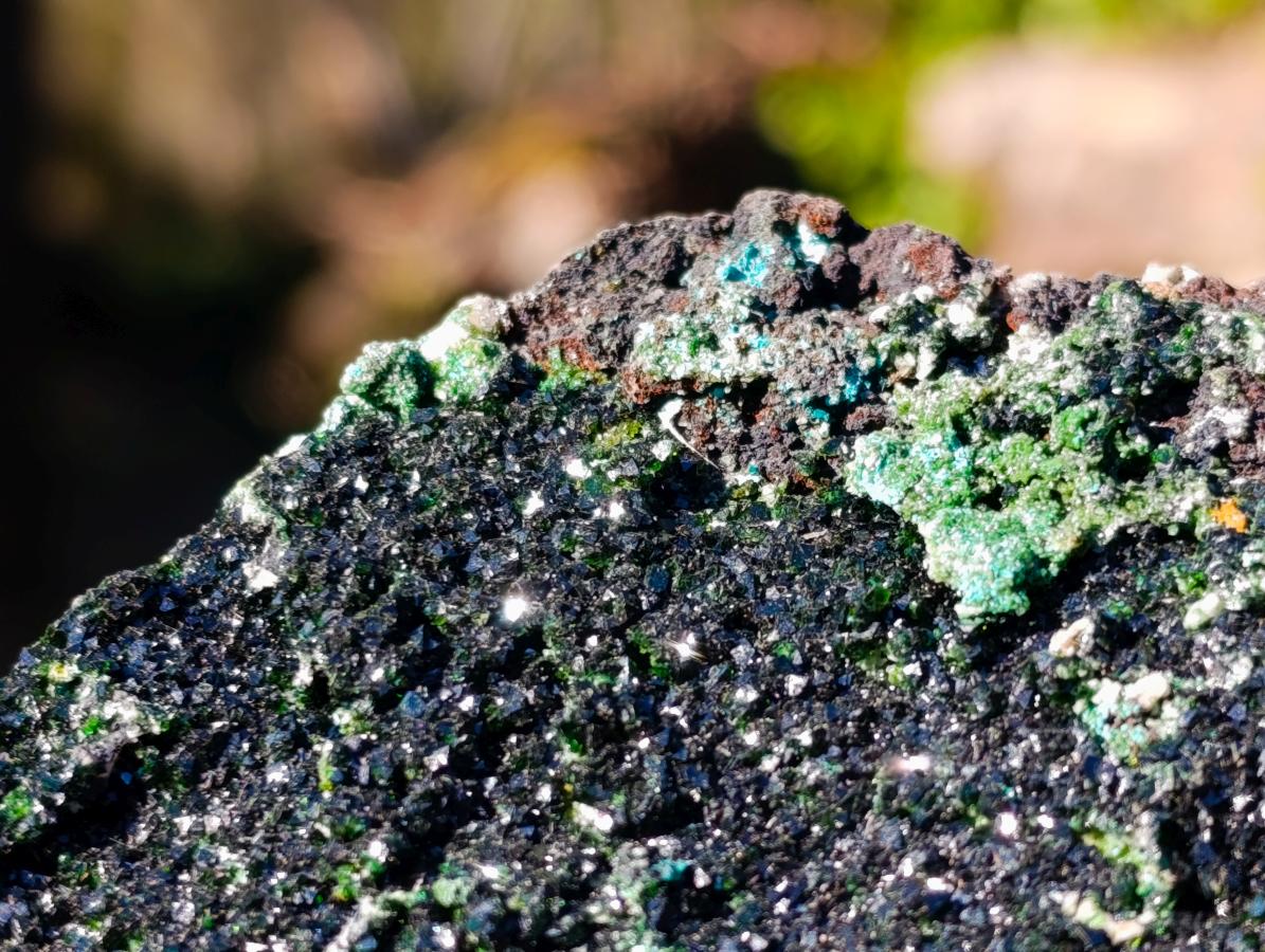 Natural Large Cabinet Sized Crystalline Libethenite Specimen on Dolomite Matrix x 1 From Shituru, Congo - Toprock Gemstones and Minerals 