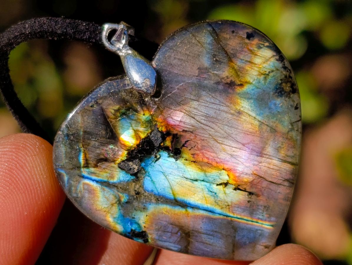Hand Made Labradorite Necklaces x 12 From Madagascar - Toprock Gemstones and Minerals 