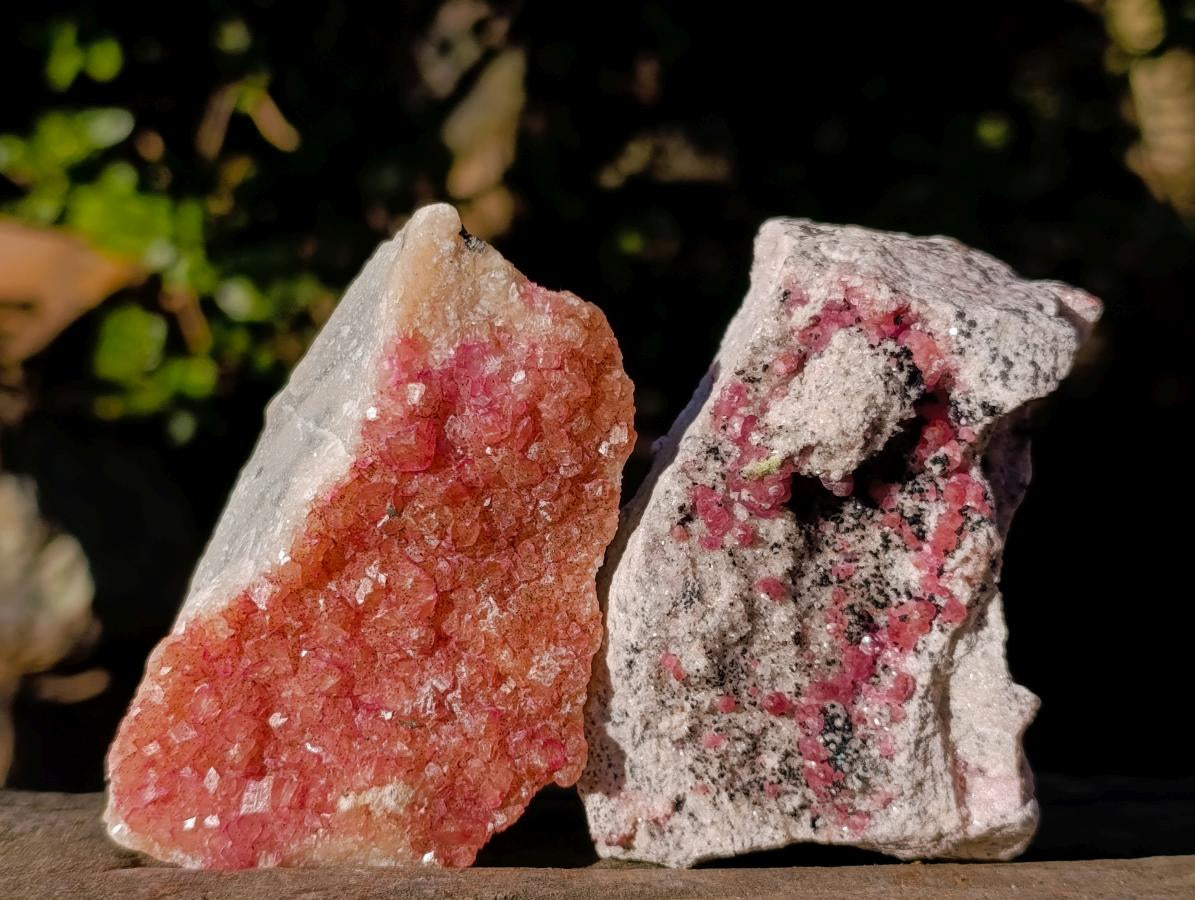 Natural Spherocobaltite Specimens with Heterogenite x 6 From Musonoi Mine, Congo - Toprock Gemstones and Minerals 