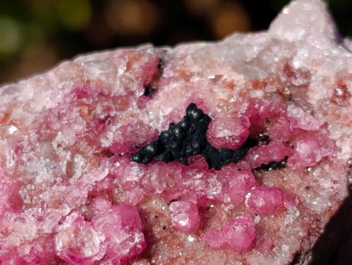 Natural Spherocobaltite Specimens with Heterogenite x 6 From Musonoi Mine, Congo - Toprock Gemstones and Minerals 