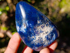 Polished Dumortierite Standing Display Pieces x 6 From Madagascar - Toprock Gemstones and Minerals 