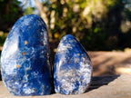Polished Dumortierite Standing Display Pieces x 6 From Madagascar - Toprock Gemstones and Minerals 