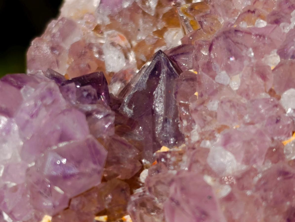 Natural Large Spirit Ametrine Clusters x 6 From Boekenhouthoek, South Africa - Toprock Gemstones and Minerals 