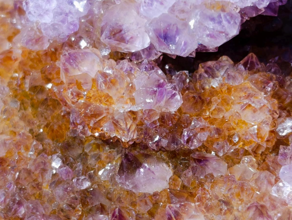 Natural Large Spirit Ametrine Clusters x 6 From Boekenhouthoek, South Africa - Toprock Gemstones and Minerals 