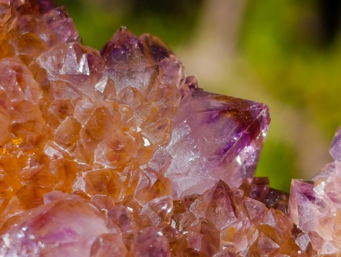 Natural Large Spirit Ametrine Clusters x 6 From Boekenhouthoek, South Africa - Toprock Gemstones and Minerals 