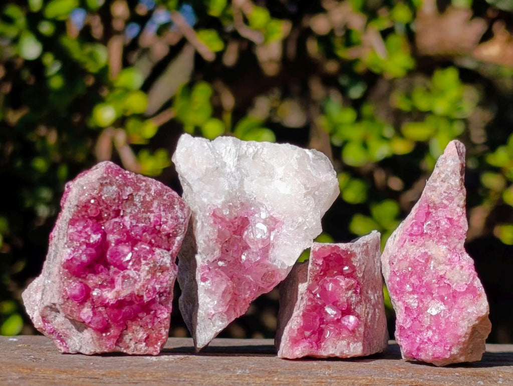 Natural Spherocobaltite Specimens x 12 From Musonoi Mine, Congo - Toprock Gemstones and Minerals 
