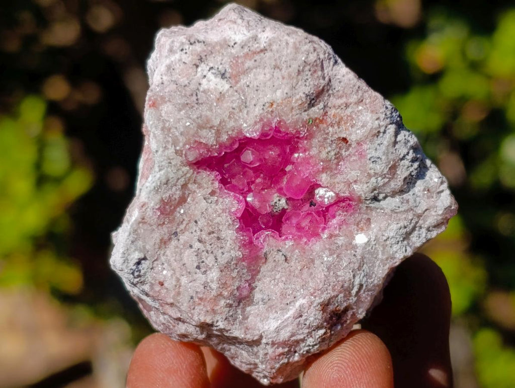 Natural Spherocobaltite Specimens x 12 From Musonoi Mine, Congo - Toprock Gemstones and Minerals 