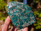 Polished Emerald Mica 'Mutokolite' Standing Display Pieces x 4 From Mutoko, Zimbabwe - Toprock Gemstones and Minerals 