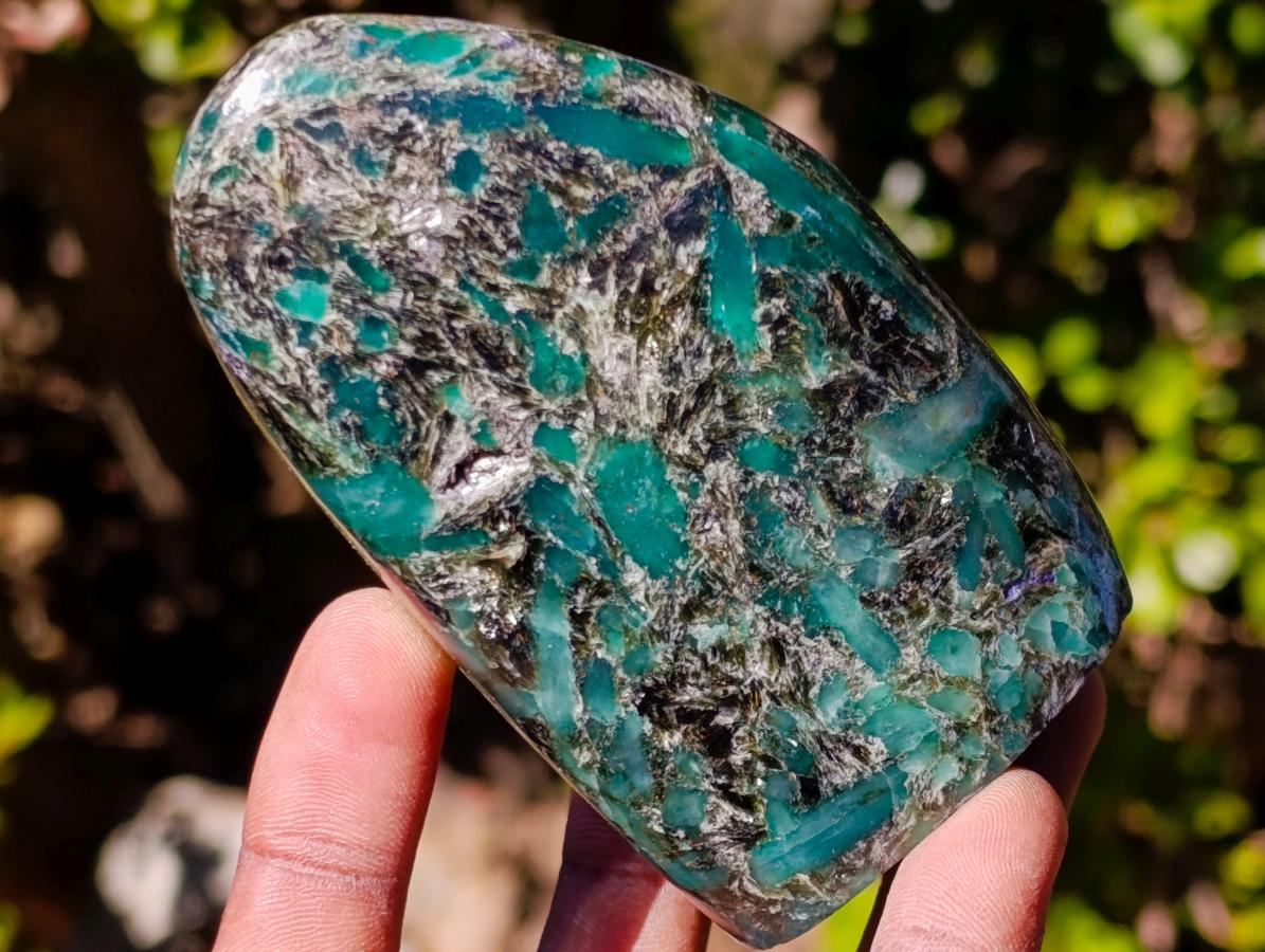 Polished Emerald Mica 'Mutokolite' Standing Display Pieces x 4 From Mutoko, Zimbabwe - Toprock Gemstones and Minerals 