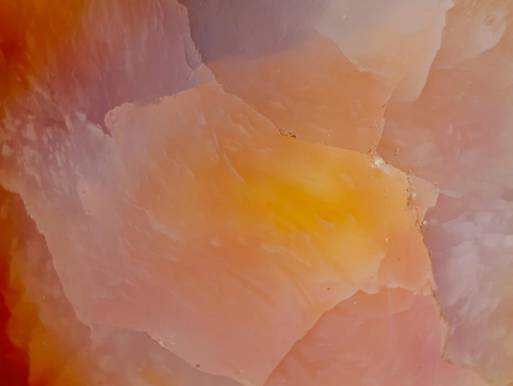 Polished and Natural Carnelian Agate Gemstone Bowls x 3 From Madagascar - Toprock Gemstones and Minerals 