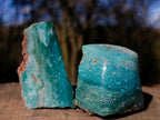 Polished One Side Mtorolite Chrysoprase Slices x 24 From Mutorashanga, Zimbabwe - Toprock Gemstones and Minerals 