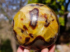 Polished Large Septerye Spheres x 2 From Mahajanga, Madagascar - Toprock Gemstones and Minerals 