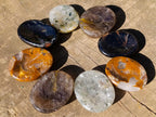 Polished Mixed Selected Multi Mineral Worry Stones x 19 From Madagascar - Toprock Gemstones and Minerals 