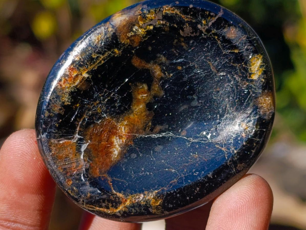 Polished Mixed Selected Multi Mineral Worry Stones x 19 From Madagascar - Toprock Gemstones and Minerals 