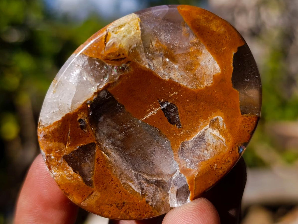 Polished Mixed Selected Multi Mineral Worry Stones x 19 From Madagascar - Toprock Gemstones and Minerals 