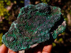 Natural Silky Malachite Specimens x 6 From Kasompe, Congo - Toprock Gemstones and Minerals 