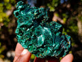 Natural Silky Malachite Specimens x 6 From Kasompe, Congo - Toprock Gemstones and Minerals 