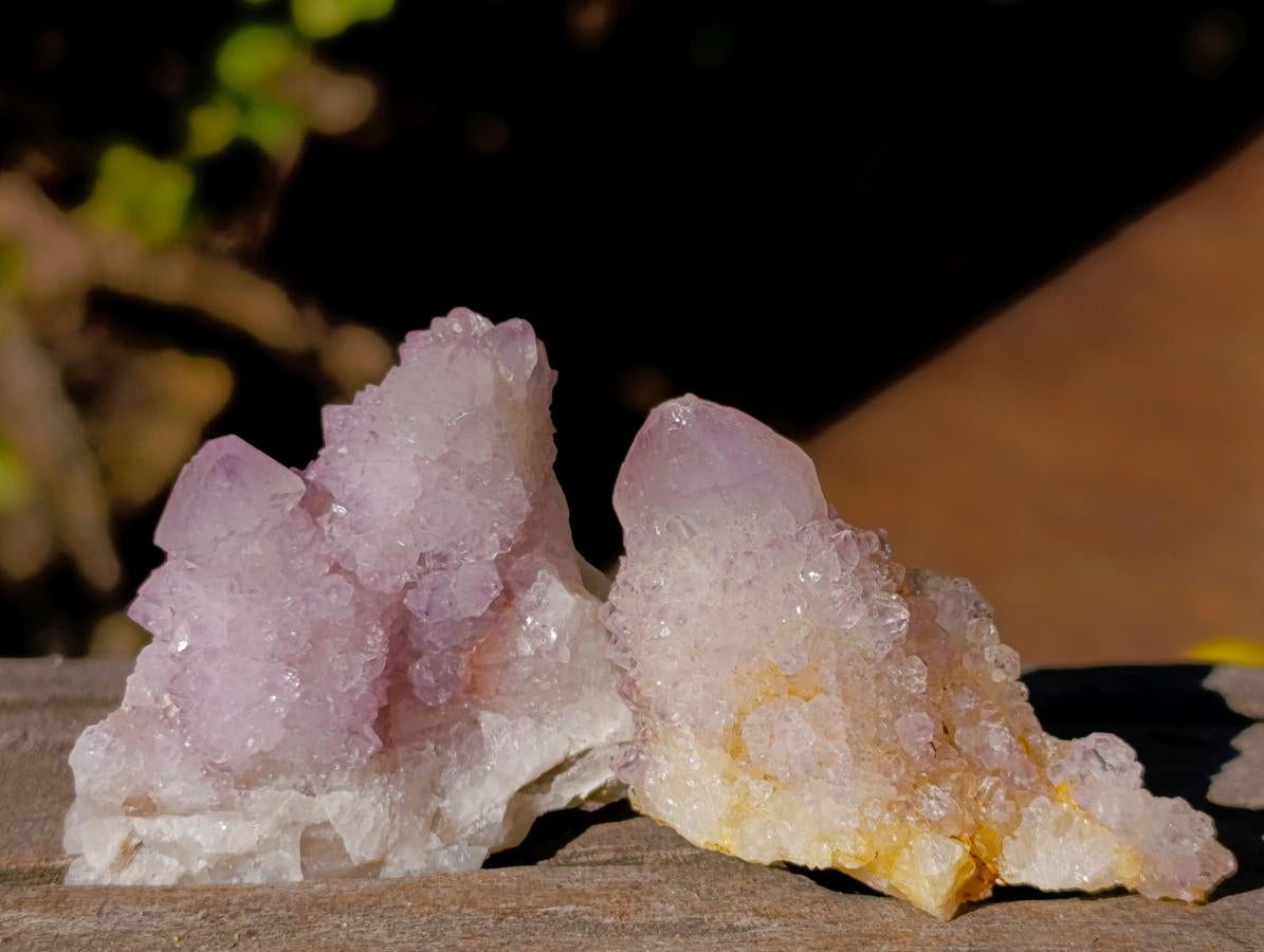 Natural Small Lilac Spirit Amethyst Crystals x 35 From Boekenhouthoek, South Africa - Toprock Gemstones and Minerals 