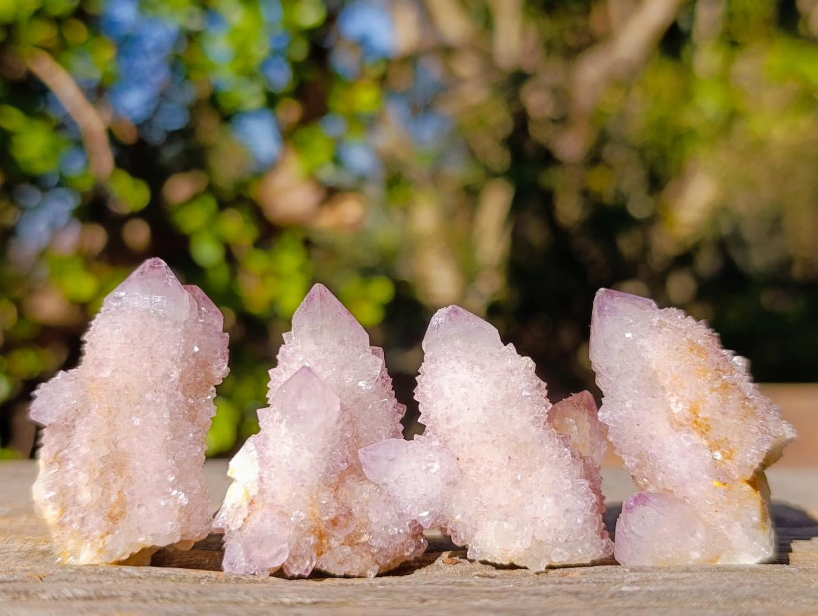 Natural Small Lilac Spirit Amethyst Crystals x 35 From Boekenhouthoek, South Africa - Toprock Gemstones and Minerals 