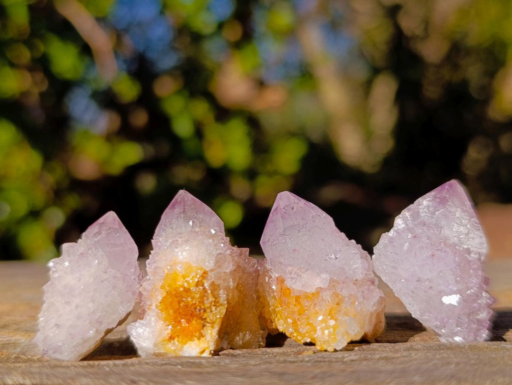 Natural Small Lilac Spirit Amethyst Crystals x 35 From Boekenhouthoek, South Africa - Toprock Gemstones and Minerals 