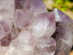 Natural Jacaranda Amethyst Crystal Clusters x 2 From Mumbwa, Zambia - Toprock Gemstones and Minerals 