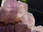 Natural Jacaranda Amethyst Crystal Clusters x 2 From Mumbwa, Zambia - Toprock Gemstones and Minerals 