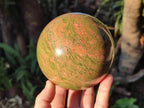 Polished Large Unakite Sphere x 1 From Messina, South Africa