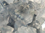 Polished and Natural Blue Celestite Hearts x 2 From Sakoany, Madagascar