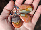 Hand Made Polychrome Jasper Necklaces x 12 From Androka, Madagascar