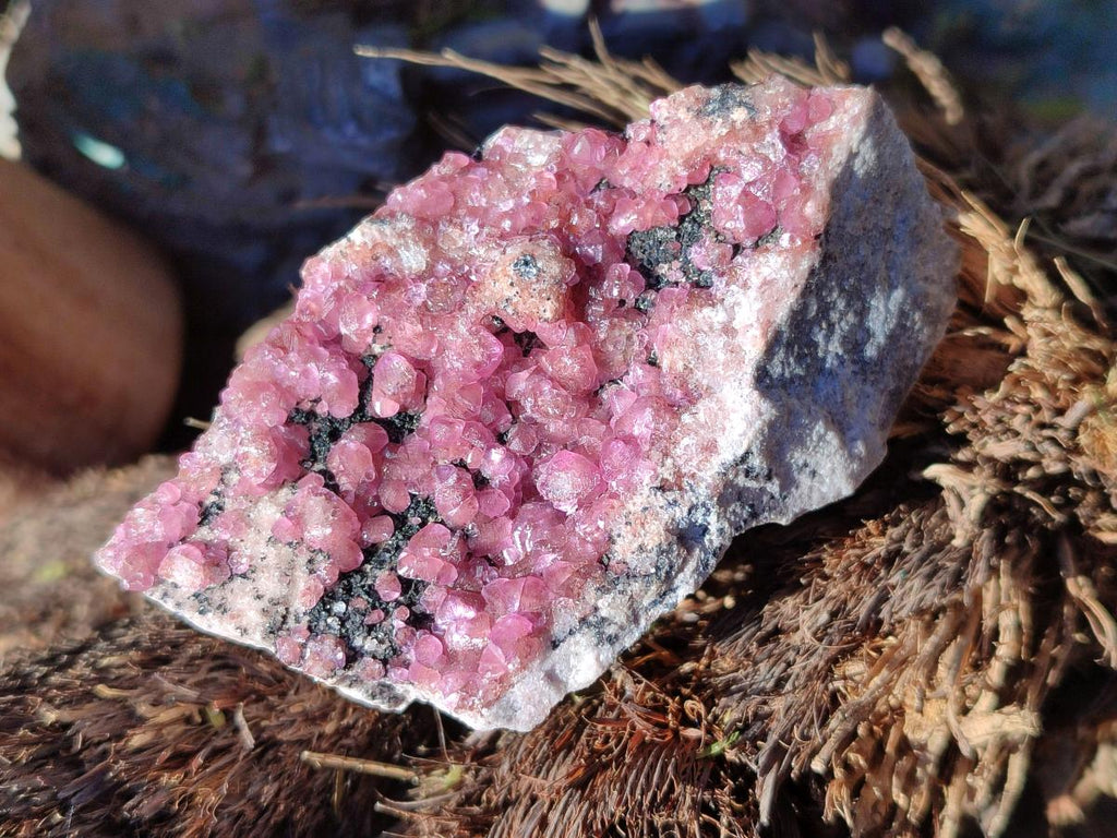 Natural Spherocobaltite Specimens x 6 From Musonoi Mine, Congo