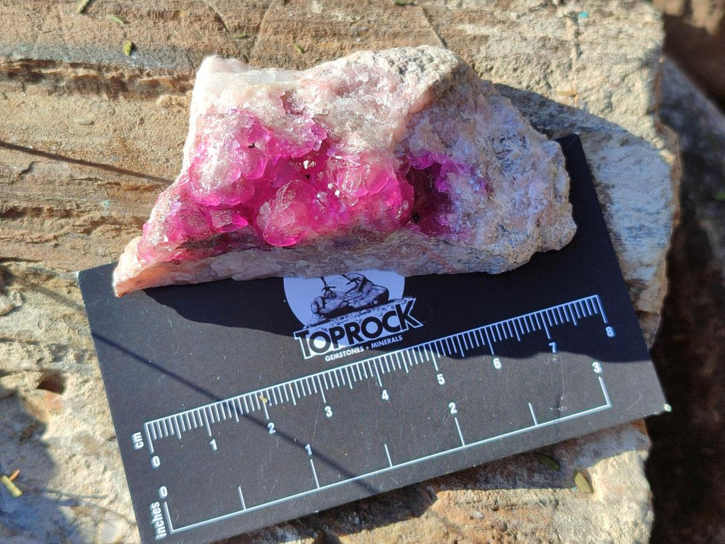 Natural Spherocobaltite Specimens x 6 From Musonoi Mine, Congo