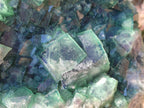 Natural XL Green Cubic Fluorite Specimen x 1 From Mandrosonoro, Madagascar