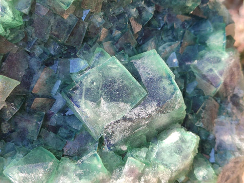 Natural XL Green Cubic Fluorite Specimen x 1 From Mandrosonoro, Madagascar