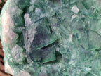 Natural XL Green Cubic Fluorite Specimen x 1 From Mandrosonoro, Madagascar