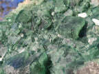 Natural XL Green Cubic Fluorite Specimen x 1 From Mandrosonoro, Madagascar