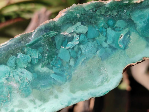 Polished One Side Great Dyke Mtorolite Chrysoprase Plates x 6 From Great Dyke Mountain Range, Zimbabwe - Toprock Gemstones and Minerals 
