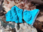 Natural Botryoidal Chrysocolla Specimens x 27 From Kulukuluku, Congo