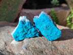 Natural Botryoidal Chrysocolla Specimens x 27 From Kulukuluku, Congo
