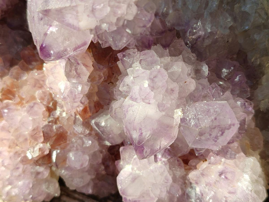 Natural Large Spirit Amethyst Cluster with Cactus Flower Formations x 1 From Boekenhouthoek, South Africa