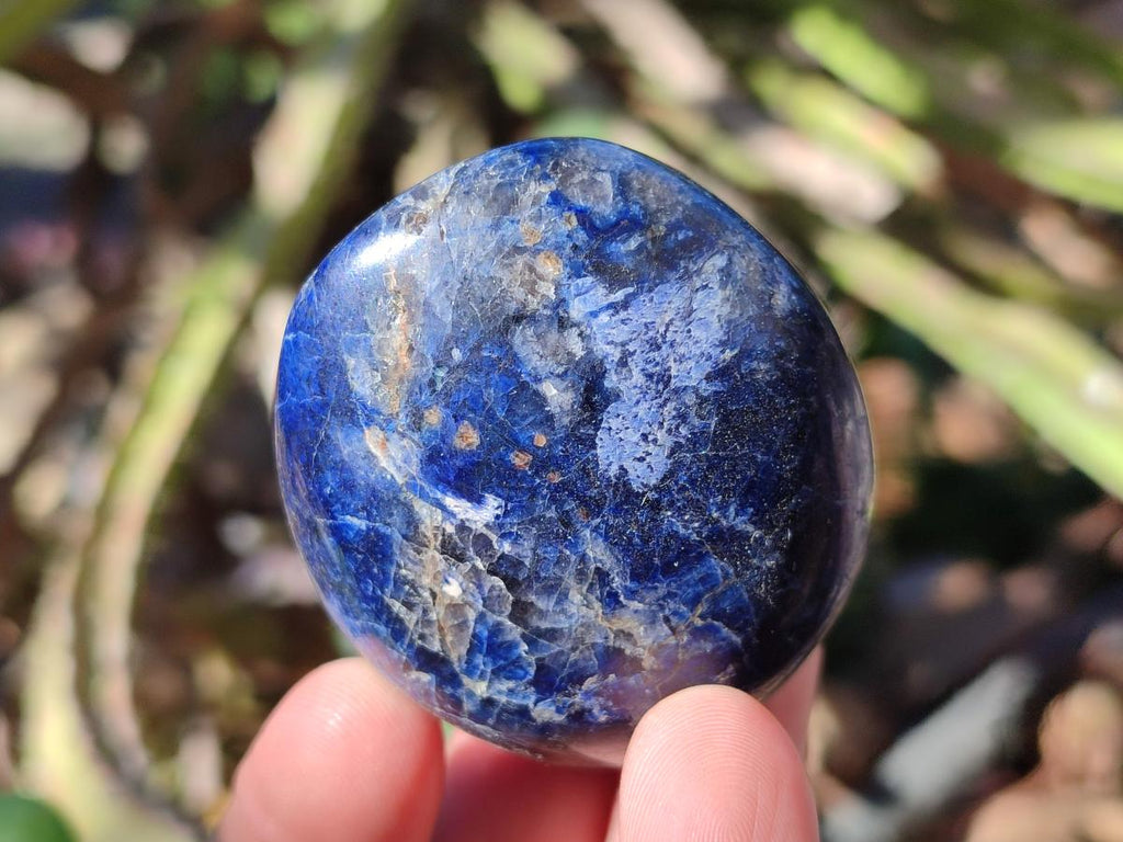 Polished Dumortierite Standing Display Pieces x 12 From Madagascar
