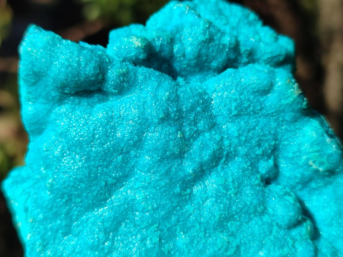 Natural Botryoidal Chrysocolla Specimens x 3 From Kulukuluku, Congo