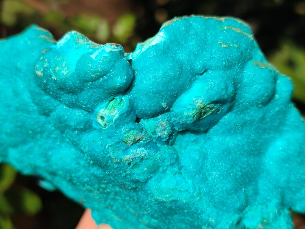 Natural Botryoidal Chrysocolla Specimens x 3 From Kulukuluku, Congo