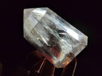 Polished Smokey and Clear Window Quartz Display Crystals x 6 From Madagascar