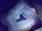 Natural Blue Lace Agate Geode Specimens x 24 From Nsanje, Malawi